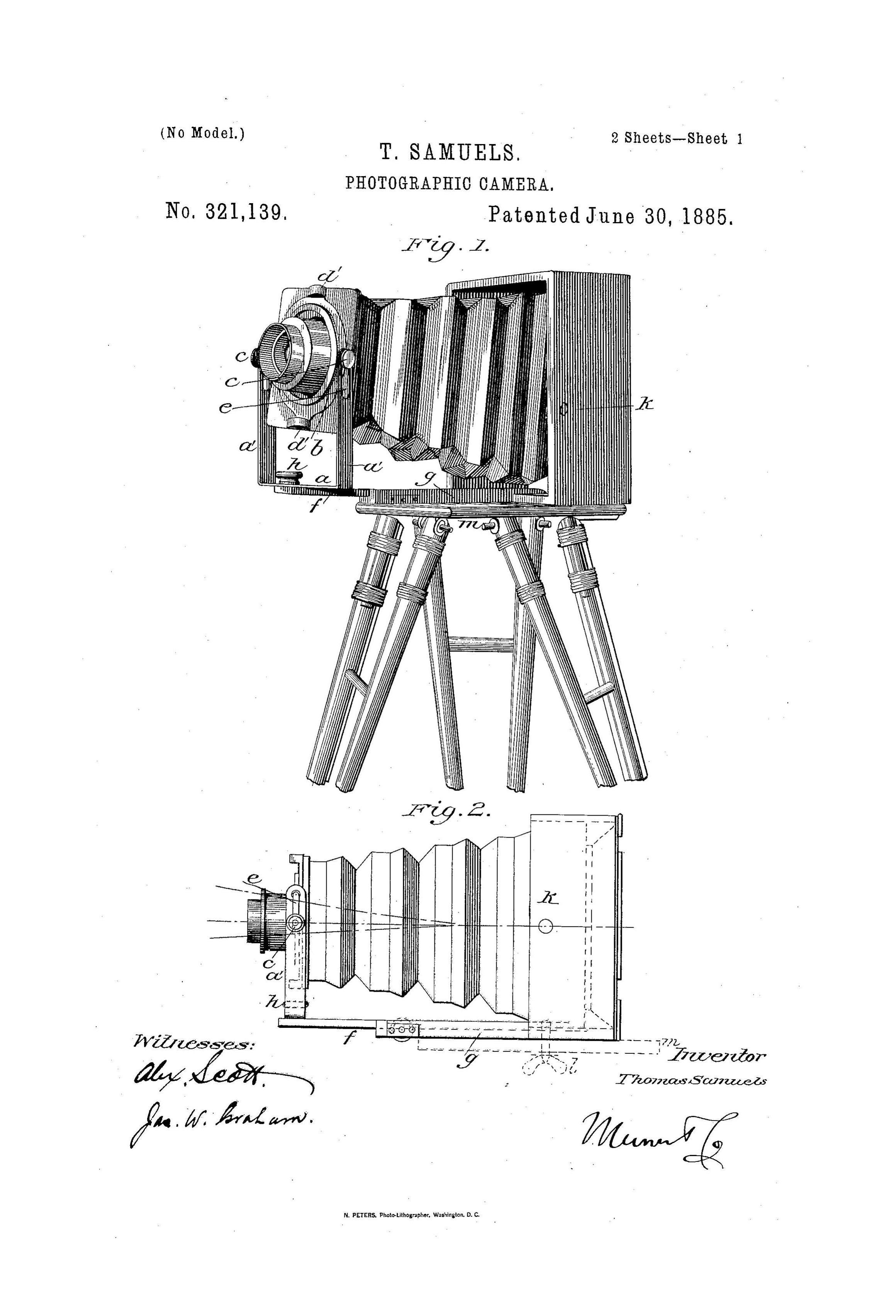 Camera Patent