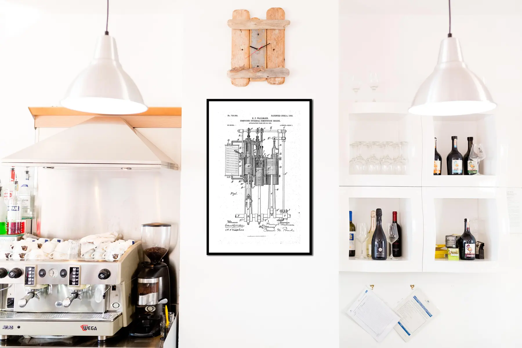 Compound Internal Combustion Engine Patent poster