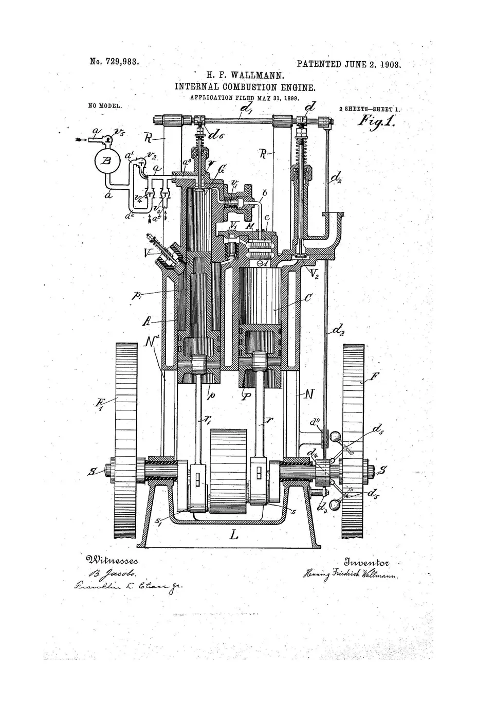 Internal Combustion Engine Patent