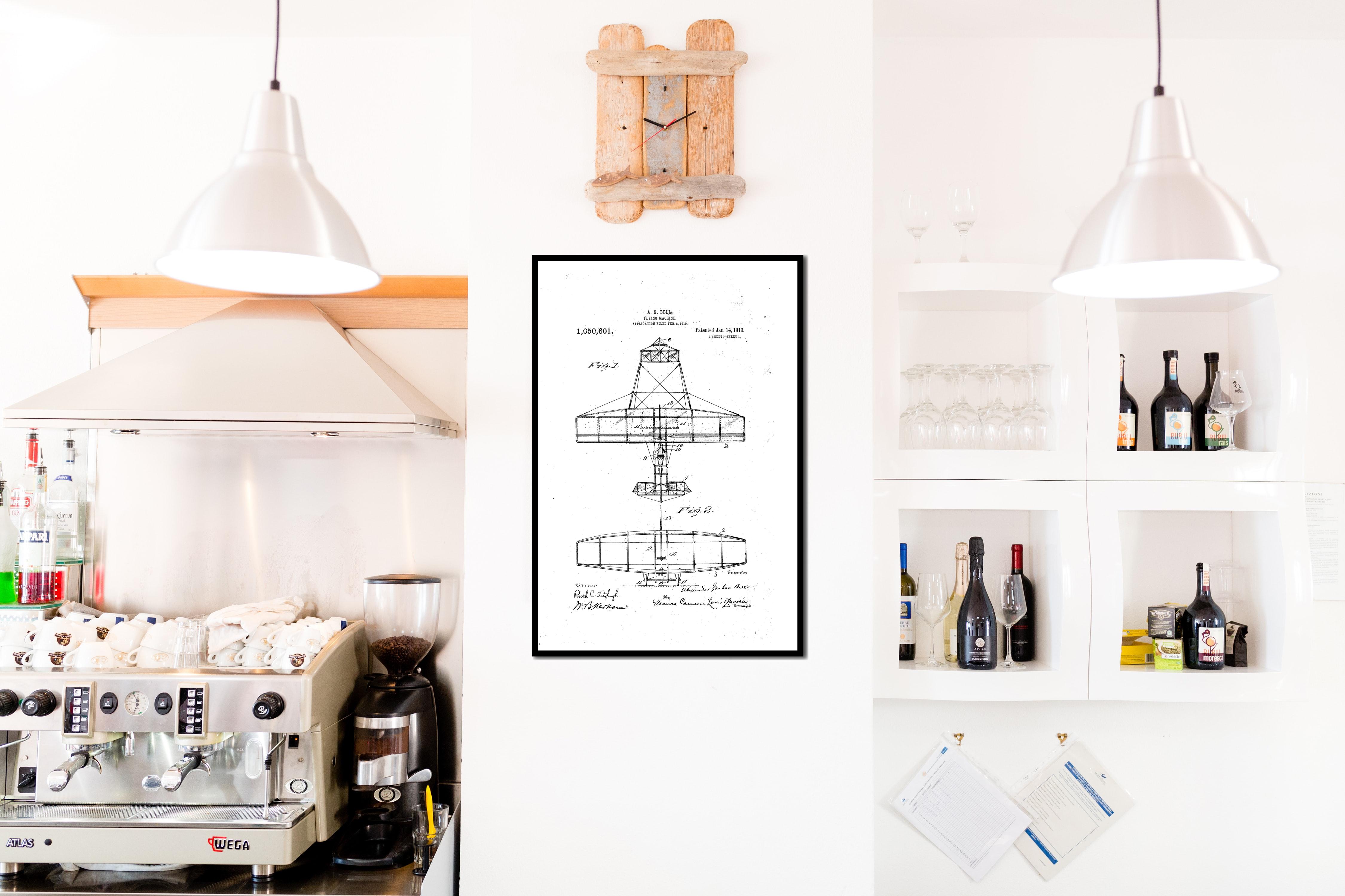 Flying Machine Patent poster