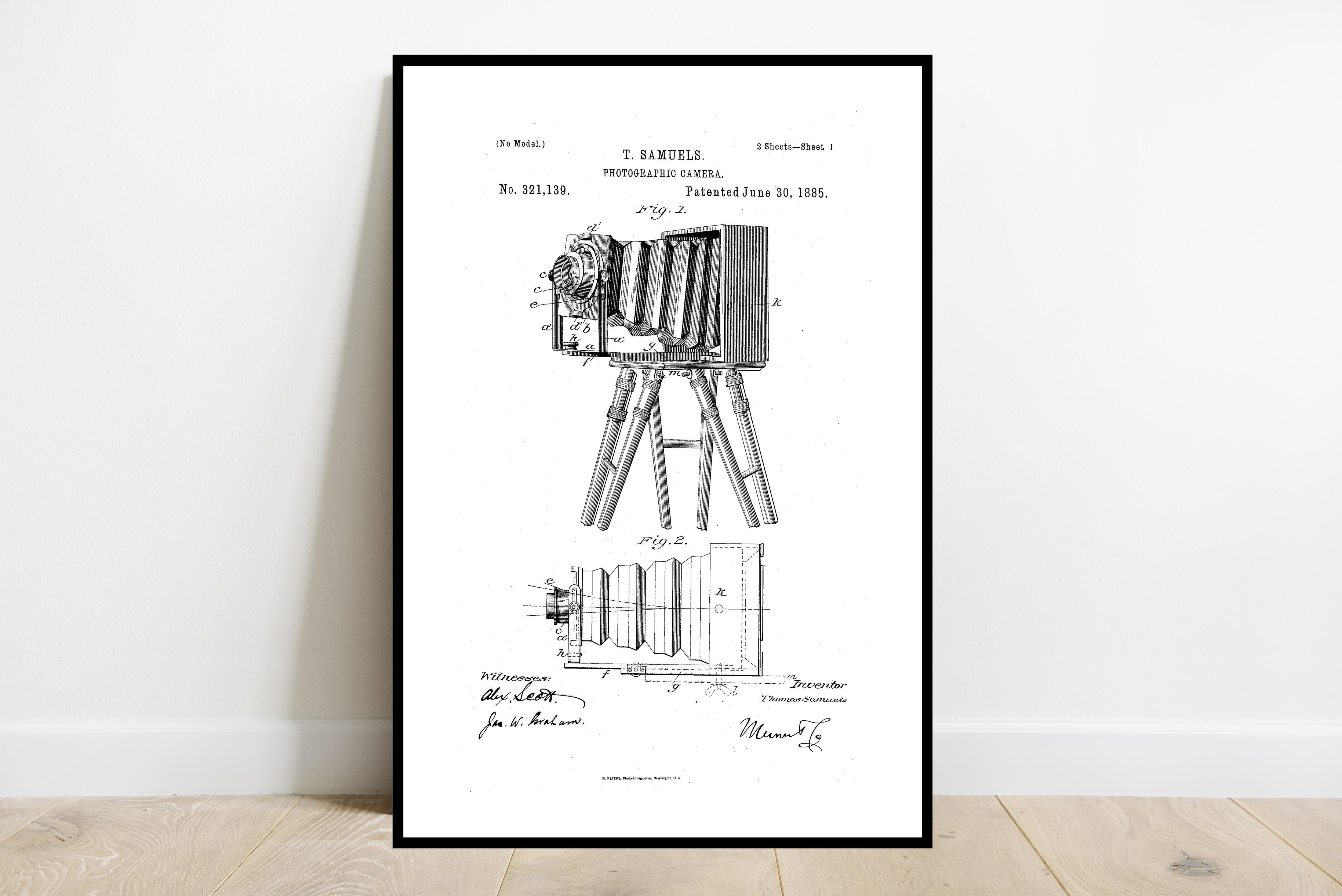 Camera Patent poster