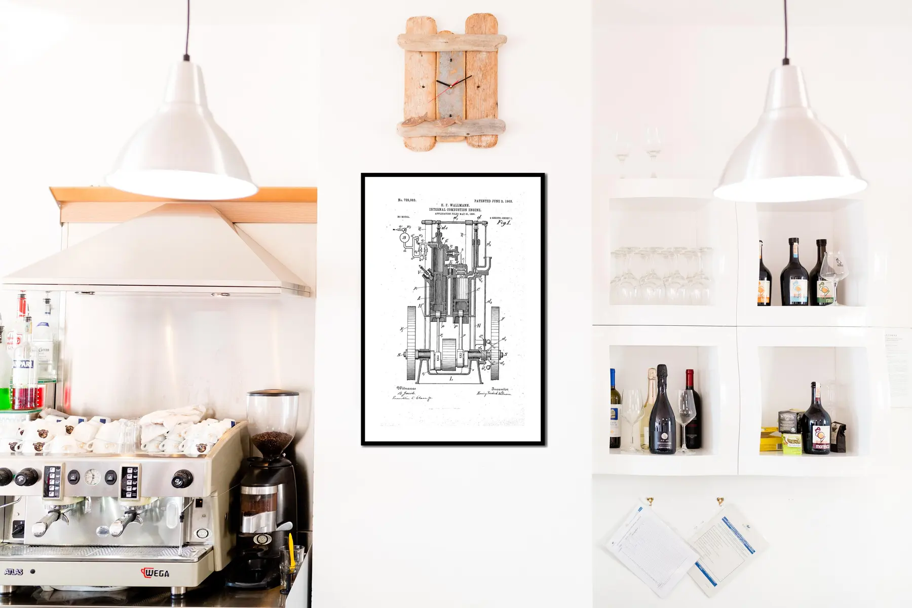 Internal Combustion Engine Patent poster